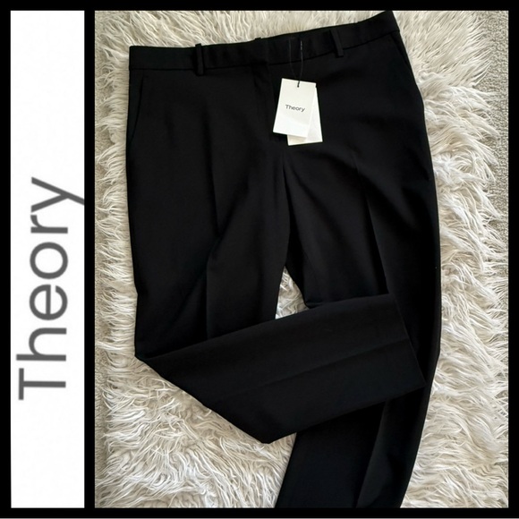 NWT Theory Trecca 2 Good Wool Pant - Picture 9 of 12